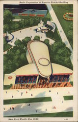 Radio Corporation of America Exhibit Building 1939 NY World's Fair Postcard Postcard Postcard