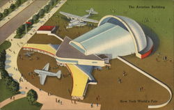 Aviation Building Postcard