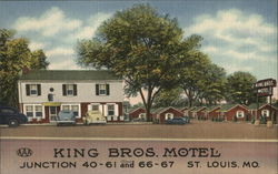 King Bros Motel Postcard