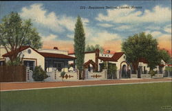 Residence Section, Juarez, Mexico Postcard