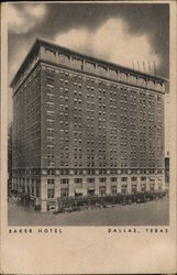 Baker Hotel Postcard