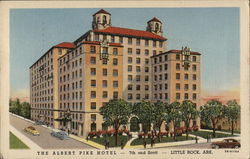 The Albert Pike Hotel Postcard