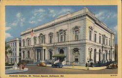 Peabody Institute Baltimore, MD Postcard Postcard Postcard