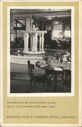 Marshall Field & Company - Narcissus Tea Room Postcard