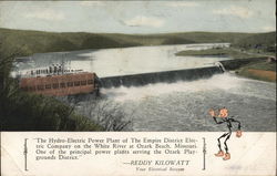 Empire District Electric Company - Hydro-Electric Power Plant, White River Ozark Beach, MO Postcard Postcard Postcard