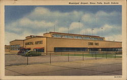 Municipal Airport Sioux Falls, SD Postcard Postcard Postcard