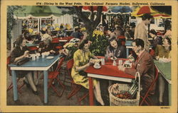 Farmer's Market - West Patio Hollywood, CA Postcard Postcard Postcard