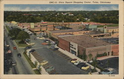 Utica Square Shopping Center Postcard