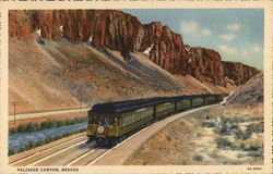 Palisade Canyon, Nevada Postcard