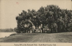 South Bend Country Club - Sixteenth Hole Postcard