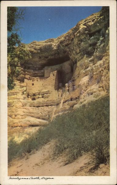 Montezuma Castle National Monument Camp Verde, AZ Postcard