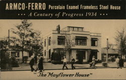 The Mayflower House, A Century of Progress 1934 New York, NY 1939 NY World's Fair Postcard Postcard Postcard