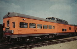 Union Pacific Dome-Lounge Car #9002 Postcard