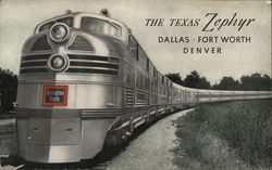 The Texas Zephyr Postcard