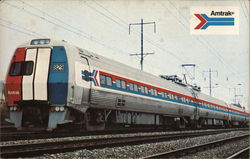 Amtrak Trains, Railroad Postcard Postcard Postcard