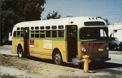 Historic Los Angeles Transit Lines Motor Coach California Postcard Postcard Postcard