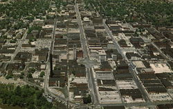 Air View of Danville, Illinois Postcard Postcard Postcard