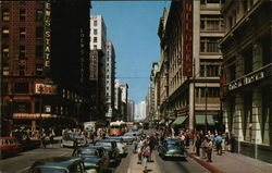 Seventh Street at Broadway Postcard