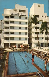 South Seas Hotel Miami Beach, FL Postcard Postcard Postcard