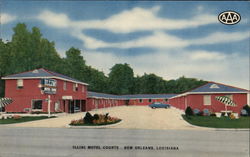 Illini Motel Courts New Orleans, LA Postcard Postcard Postcard