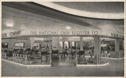 Industries Building - The National Cash Register Company Booth 1933 Chicago World Fair Postcard Postcard Postcard