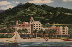 The Royal Hawaiian Hotel, Waikiki Honolulu, HI Postcard Postcard Postcard