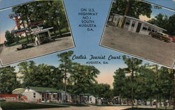 Cadle's Tourist Court Augusta, GA Postcard Postcard Postcard