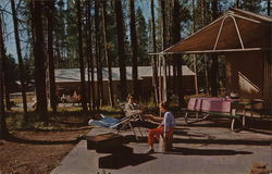 Tent Village, Colter Bay Postcard