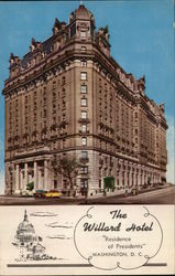 The Willard Hotel - "Residence of Presidents" Washington, DC Washington DC Postcard Postcard Postcard