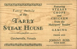 Tarry Steak House Gardnerville, NV Postcard Postcard Postcard