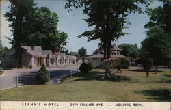 Leahy's Motel Postcard