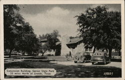 Concession Building, Garner State Park Postcard