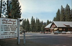 Chief Graeagle Welcomes You - Recreation Area Postcard