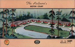 The Redfearn's Motor Court Postcard