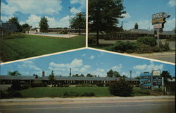 Allendale Motor Court Postcard