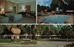 Oak Park Motel Brunswick, GA Postcard Postcard Postcard