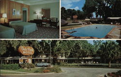 Oak Park Motel Brunswick, GA Postcard Postcard Postcard