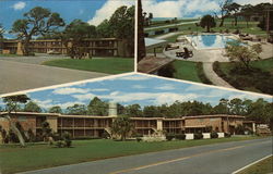 Seafarer Motel & Apartments Jekyll Island, GA Postcard Postcard Postcard