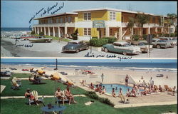 Copacabana Motel Daytona Beach, FL Postcard Postcard Postcard