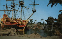 Pirate Ship, The Magic Kingdom Postcard