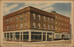 Hotel Plasterer Lebanon, PA Postcard Postcard Postcard