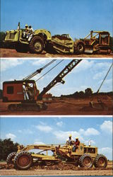 National School of Heavy Equipment Operation Charlotte, NC Postcard Postcard Postcard