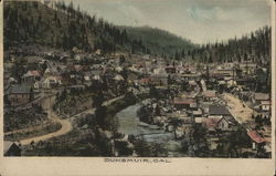 View of Town Postcard