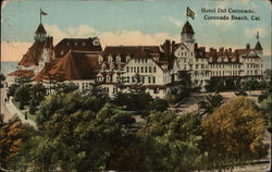 Hotel Del Coronado, Coronado Beach California Postcard Postcard Postcard