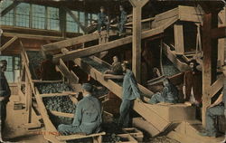 Slate Pickers At Work Mining Postcard Postcard Postcard