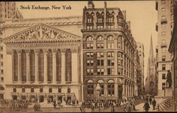 Stock Exchange Postcard