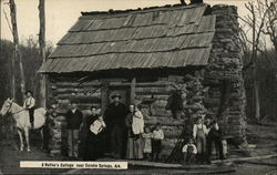 A Native's Cottage near Eureka Springs, Ark. Postcard