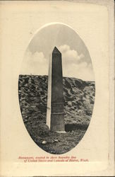 View of Monument Postcard