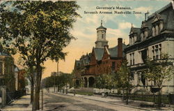 Governor's Mansion. Seventh Avenue Nashville, TN Postcard Postcard Postcard