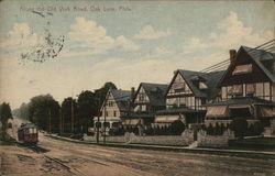 Along the Old York Road, Oak Lane Philadelphia, PA Postcard Postcard Postcard